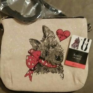 Brighton Scottie Dog Crossbody Bag